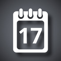 Vector calendar icon