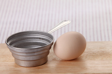 egg and baking utensil