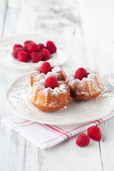 Raspberry muffins