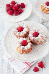 Raspberry muffins