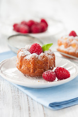 Raspberry muffins