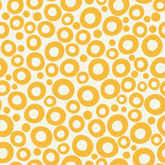 Colorful funky bubble background. Vector graphic template.