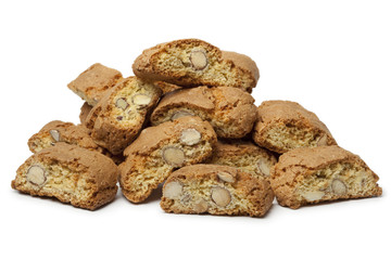 Heap of fresh baked cantuccini