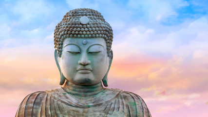 Naklejka premium Hyogo Daibutsu in Kobe, Japan