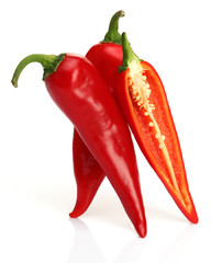 Two Red Pepper and Half red pepper