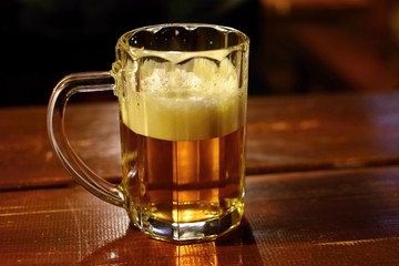Draft beer by the glass. Honest Czech lager.