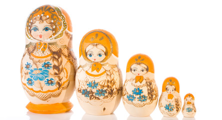 Matryoshka souvenir dolls set