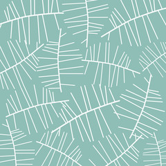 Abstract green leaves background