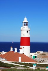 Fototapeta na wymiar Gibraltar lighthouse © Arena Photo UK