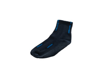 A old sock isolated on white
