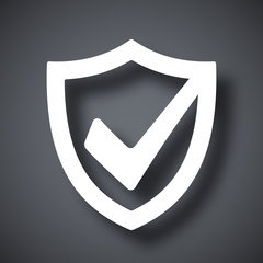 Vector security shield icon