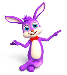 Easter bunny with presentation