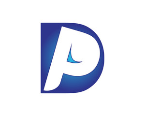 dp letter logo template 5