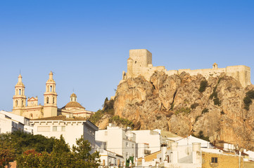 Naklejka premium Pueblo de Olvera, Cádiz (España)