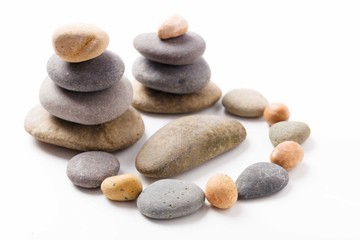 composition of the stones pebbles