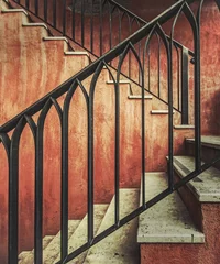 Cercles muraux Escaliers escalier ancien