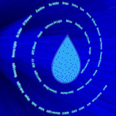 abstract oil background