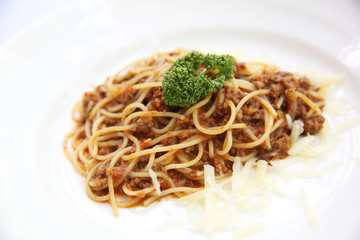 spaghetti beef bolognese