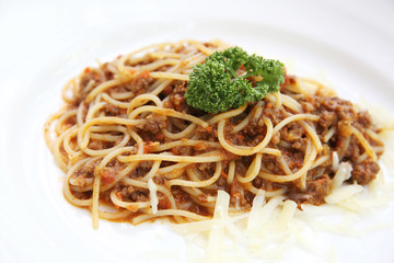 spaghetti beef bolognese