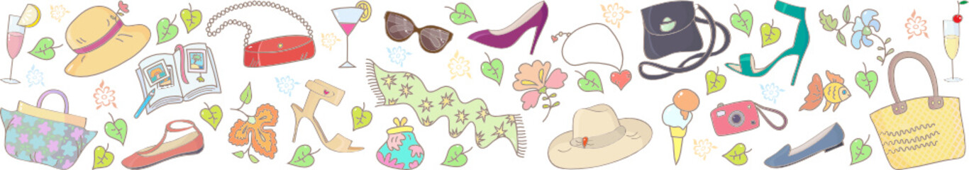 Spring summer season background