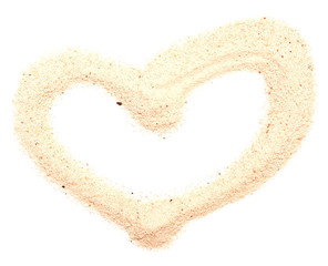 sand heart
