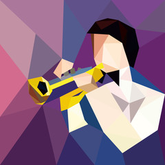 jazz. man and trumpet - 80392401