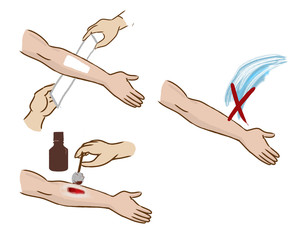 First aid.