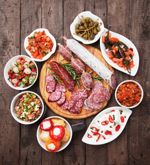 Tapas, antipasto, mezze