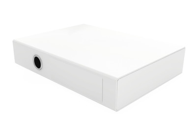 White blank folder