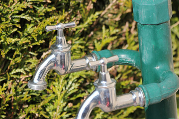 Wasserversorgung - Wasserhahn...