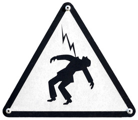 Danger d'électrocution
