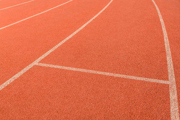 Fototapeta premium Running tracks