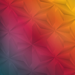 Vector background abstract polygon triangles.