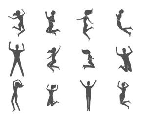 Jumping People Set