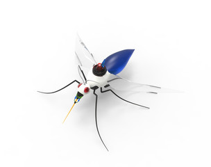Futuristic Mosquito Nano Robots