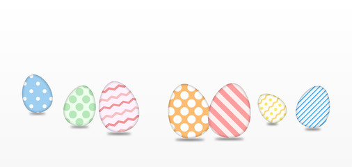 Easter Eggs - Light Color Pattern Effect