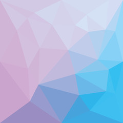 Vector Abstract colorful low poly geometric background. Template