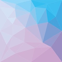 Vector Abstract colorful low poly geometric background. Template