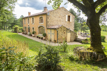 Old stone country house in the South of France