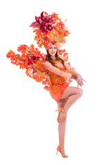 carnival dancer woman dancing