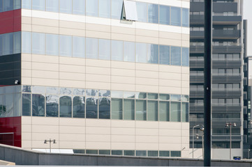 Obraz premium modern building of business offices and residential building in