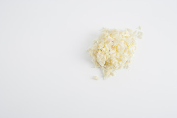 cioccolato bianco in scaglie