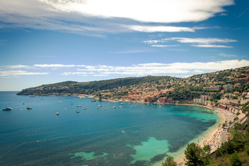 Villefranche-sur-Mer - a popular resort on the French Riviera