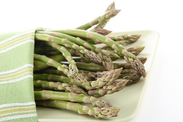 Bunch of fresh asparagus