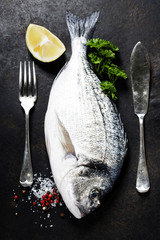 Delicious fresh fish