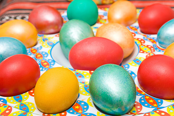 Colorful Easter eggs