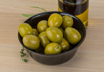 Green olives