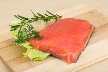 Salted salmon