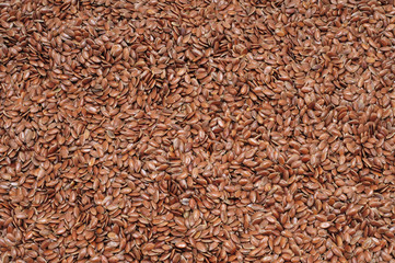 brown flax seeds