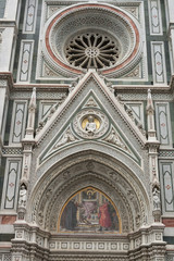 Basilica Saint Mary of the Flower in Florence, Italy